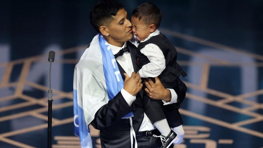 Lionel Messi no se hizo presente en la gala pero igual ganó el premio The Best