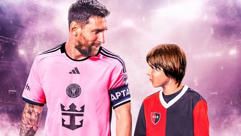 Inter Miami presentó el amistoso ante Newell’s con una emotiva foto de Messi