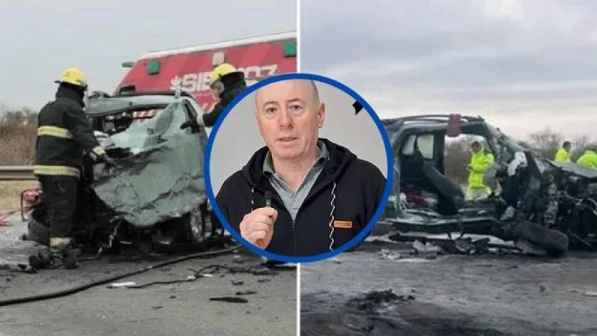 Un funcionario de Santa Fe murió en un brutal accidente sobre la ruta 34