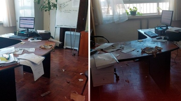 Estalló un paquete con explosivos en la Escuela Superior de Gendarmería