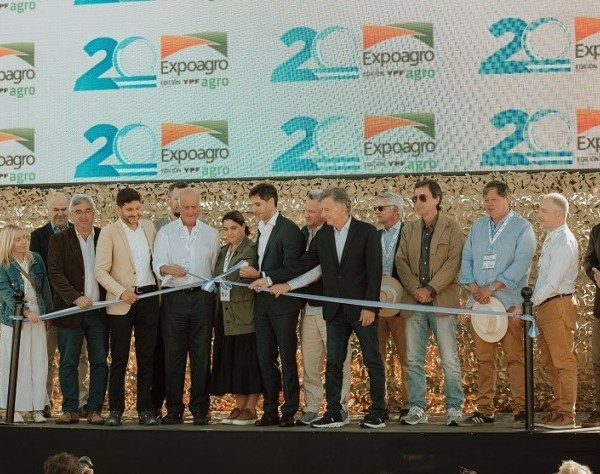 Abrió Expoagro 2026 en San Nicolás: expectativa por créditos y retenciones