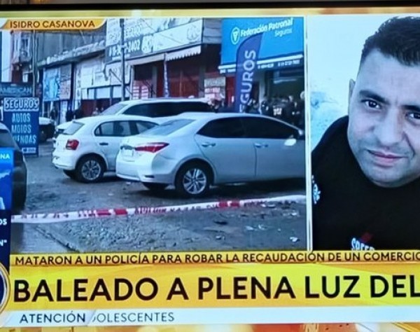 La Matanza: Matan a un policía que custodiaba la recaudación de un local