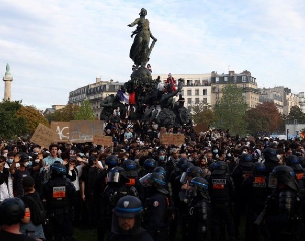  Francia: las protestas estudiantiles dejaron más de 1.000 heridos y casi 500 detenidos