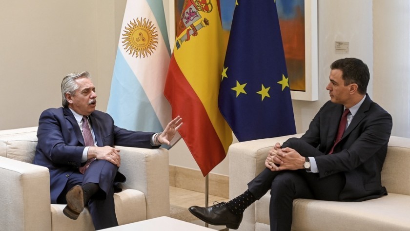 Alberto Fernández desde España: