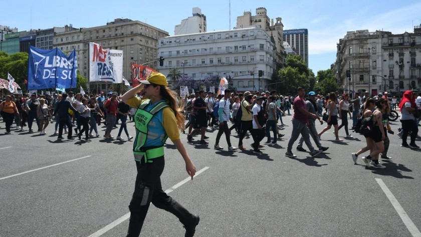 Piqueteros levantaron la protesta tras un acuerdo con Desarrollo Social